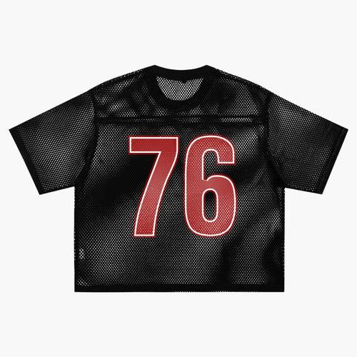 Boxy Mesh Jersey
