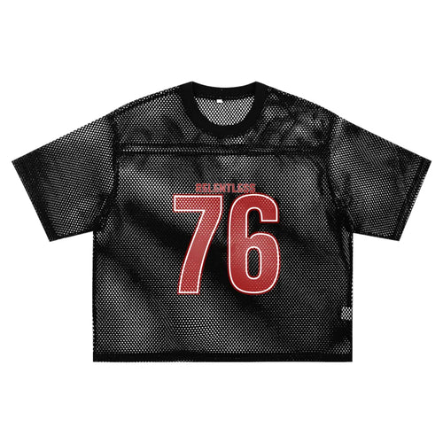 Boxy Mesh Jersey