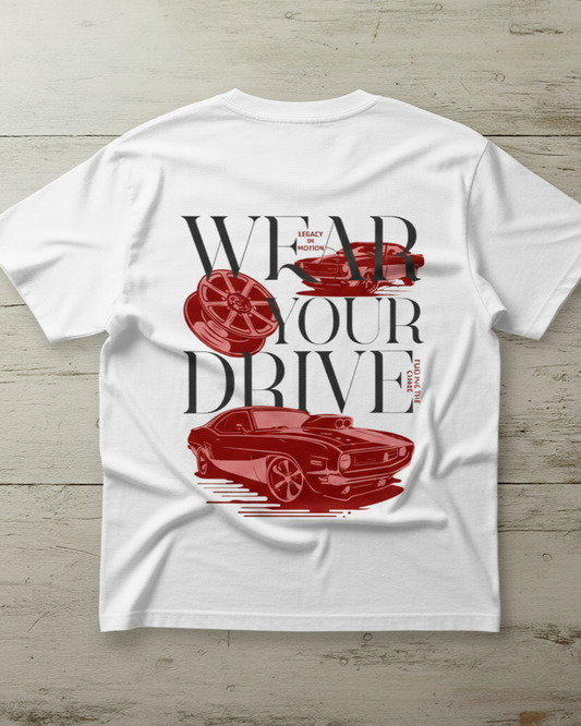 Oversized Performance Driven Graphic Tee