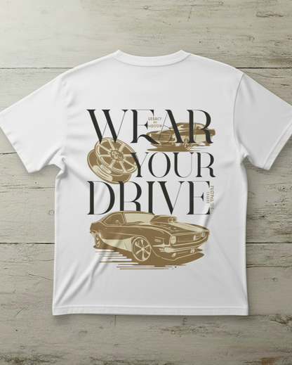 Oversized Performance Driven Graphic Tee