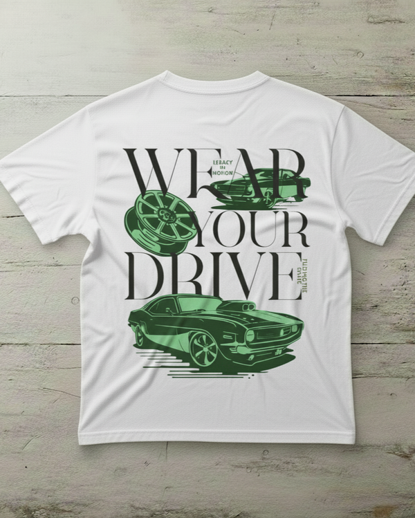 Oversized Performance Driven Graphic Tee